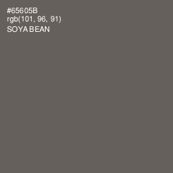 #65605B - Soya Bean Color Image